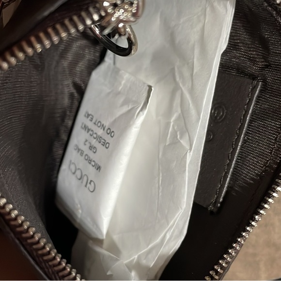 ❤️SOLD❤️BNWT Authentic Gucci Guccissima Key Chain Card Case Wallet - Picture 9 of 9